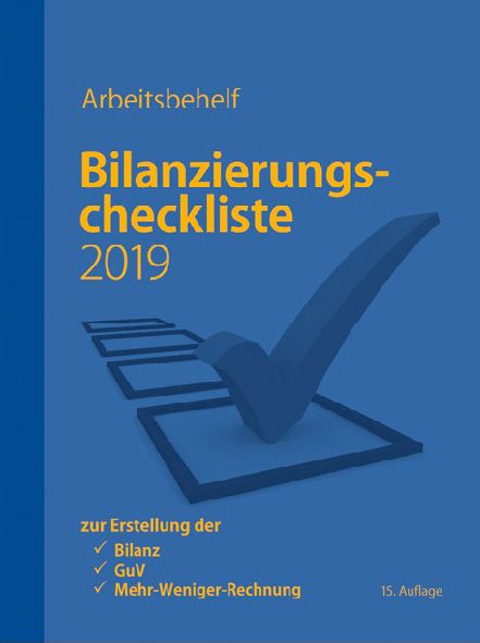 Bilanzierungscheckliste 2019